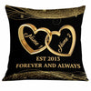 Personalized Couple  Wedding Rings Pillow NB273 81O34 1