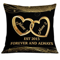 Personalized Couple  Wedding Rings Pillow NB273 81O34 thumb 1