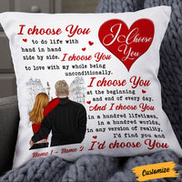 Personalized Couple I Choose You Pillow NB273 26O36 thumb 1