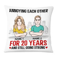 Personalized Couple Husband Wife Pillow NB274 87O57 thumb 1