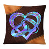 Personalized Couple Ring Heart Pillow NB275 30O58 1