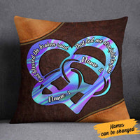 Personalized Couple Ring Heart Pillow NB275 30O58 thumb 1