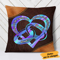 Personalized Couple Ring Heart Pillow NB275 30O58 thumb 1