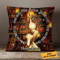 Personalized Into Book Store Girl Pillow NB273 81O58 thumb 1