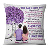 Personalized Couple The Day I Met You Pillow NB274 95O36 1