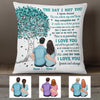 Personalized Couple The Day I Met You Pillow NB274 95O36 1