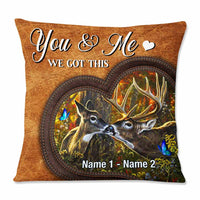 Personalized Hunting Couple We Got This Pillow NB274 26O57 thumb 1
