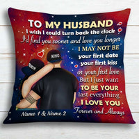 Personalized Couple Pillow NB276 26O34 thumb 1