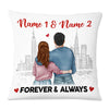 Personalized Couple Forever Always Pillow NB276 30O57 1