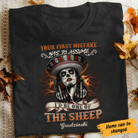 Personalized Skull Your First Mistake T Shirt JL302 95O34 thumb 1