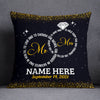 Personalized Couple Mr Mrs Ring Pillow NB291 95O53 1