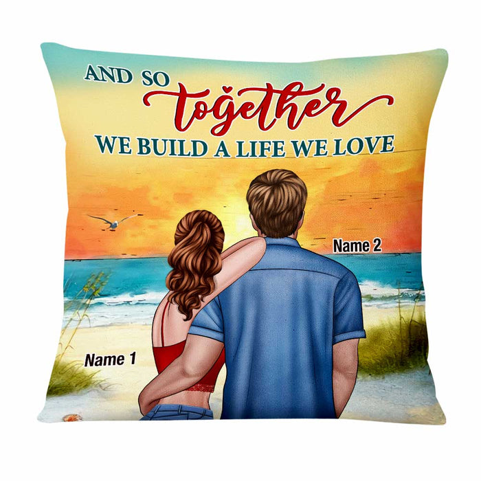 Personalized Couple Together Pillow NB292 23O47 1
