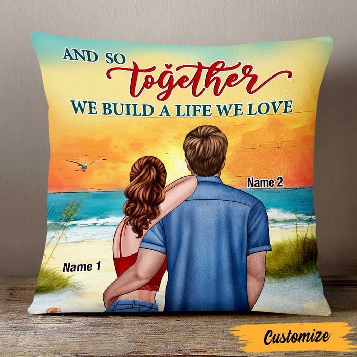 Personalized Couple Together Pillow NB292 23O47 1