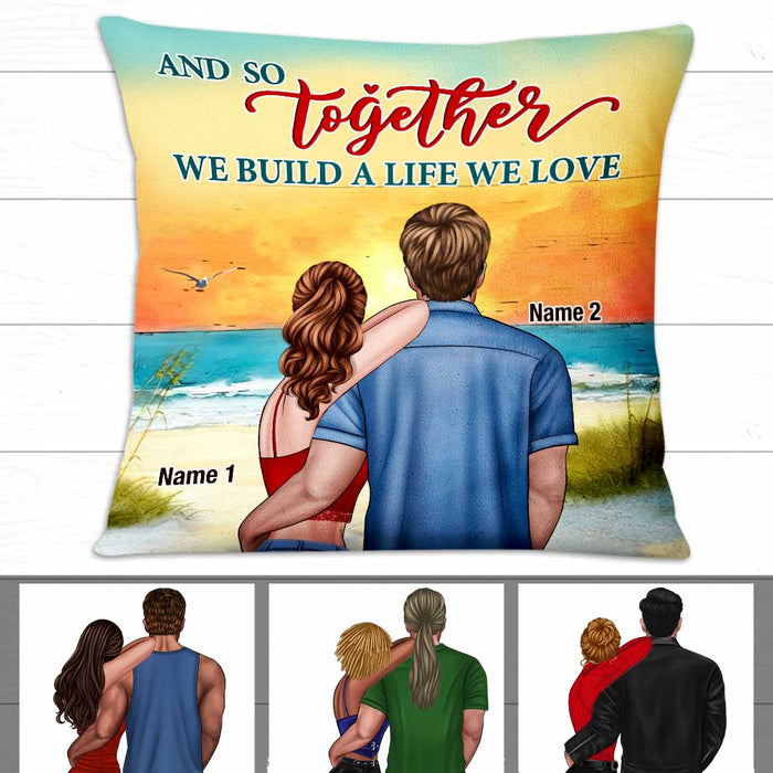 Personalized Couple Together Pillow NB292 23O47 1