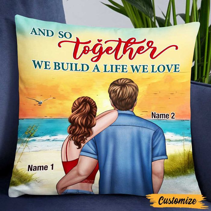 Personalized Couple Together Pillow NB292 23O47 1