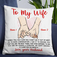 Personalized Couple I Love You Pillow NB292 95O57 thumb 1
