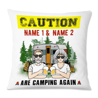 Personalized Couple Camping Funny Pillow JL271 87O57 thumb 1