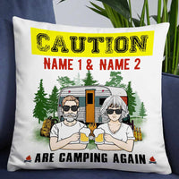 Personalized Couple Camping Funny Pillow JL271 87O57 thumb 1
