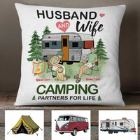 Personalized Couple Camping Partners Pillow NB293 95O34 thumb 1