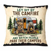 Personalized Camping Couple Pillow NB292 30O58 1