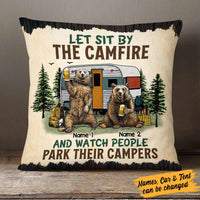 Personalized Camping Couple Pillow NB292 30O58 thumb 1