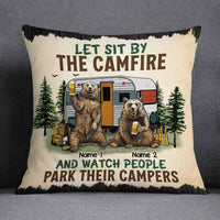 Personalized Camping Couple Pillow NB292 30O58 thumb 1