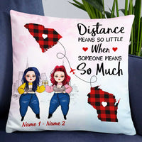 Personalized Friends Long Distance Pillow NB293 26O47 thumb 1