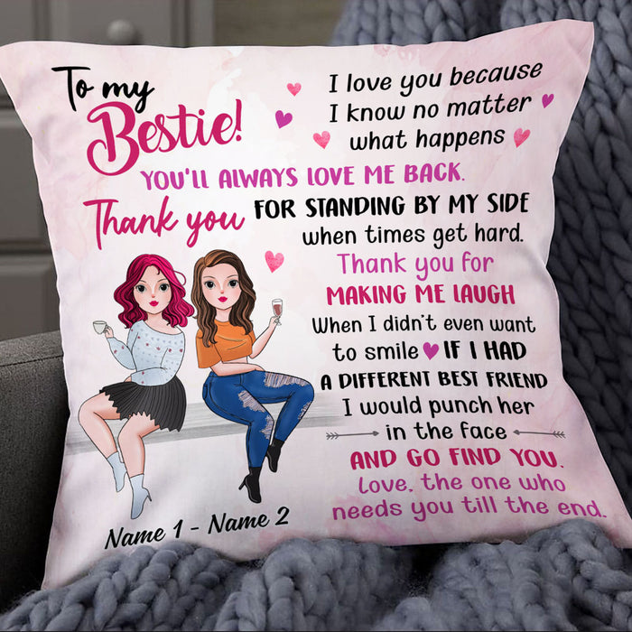 Personalized Friends Pillow NB295 30O53 1