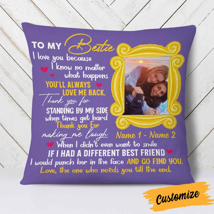 Personalized Friends Pillow NB293 87O58 1