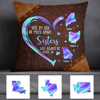 Personalized Friends Sisters Long Distance Pillow NB296 30O57 thumb 1