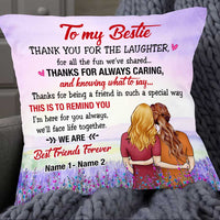 Personalized Thank You My Friends Pillow NB296 95O47 thumb 1