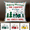 Personalized Making Memories Camping Family Pillow NB294 23O47 1