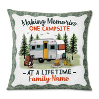 Personalized Camping Family Pillow NB293 30O57 thumb 1