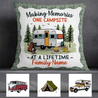 Personalized Camping Family Pillow NB293 30O57 thumb 1