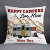 Personalized Happy Camping Family Pillow NB295 95O53 1