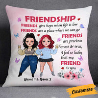 Personalized Friends Forever Pillow NB298 95O34 thumb 1