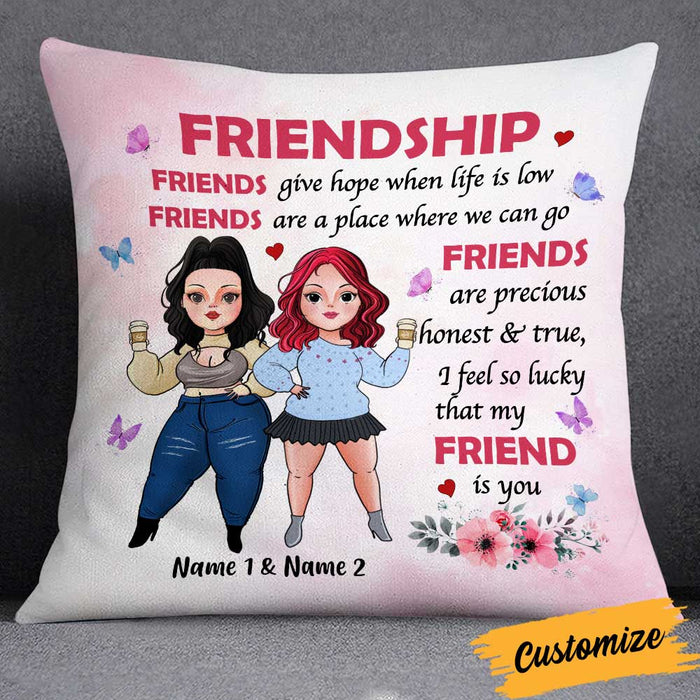 Personalized Friends Forever Pillow NB298 95O34 1