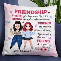 Personalized Friends Forever Pillow NB298 95O34 thumb 1