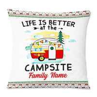 Personalized Camping Life Family Pillow NB295 23O57 thumb 1