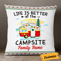 Personalized Camping Life Family Pillow NB295 23O57 thumb 1