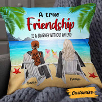 Personalized True Friends Pillow NB296 23O66 thumb 1