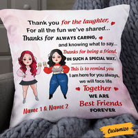 Personalized Friends Forever Pillow NB301 23O36 thumb 1