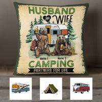 Personalized Camping Couple For Life Pillow NB291 26O36 thumb 1