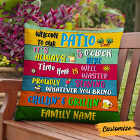 Personalized Outdoor Patio Pillow NB302 30O57 thumb 1