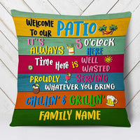 Personalized Outdoor Patio Pillow NB302 30O57 thumb 1
