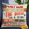 Personalized Outdoor Patio Pillow NB303 30O36 thumb 1
