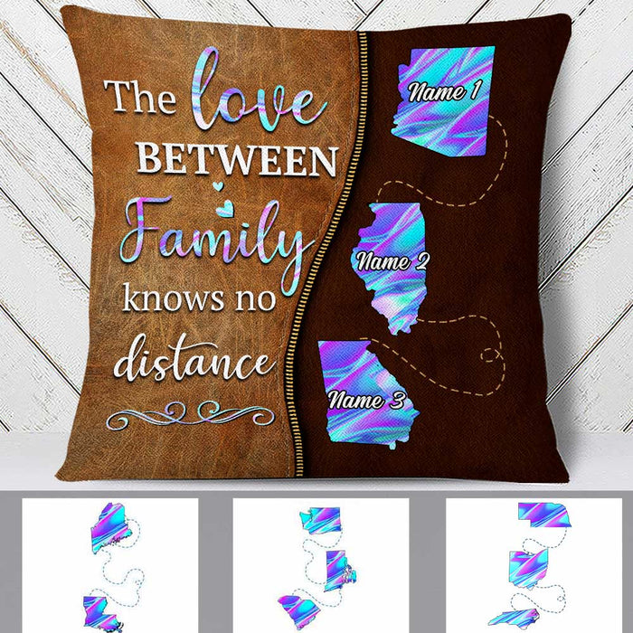 Personalized Family Long Distance Pillow NB305 30O34 1