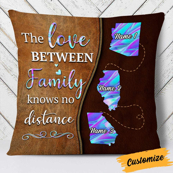 Personalized Family Long Distance Pillow NB305 30O34 1