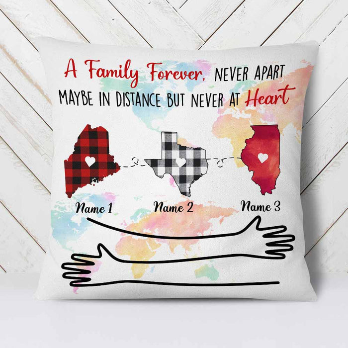 Personalized Family Long Distance Pillow NB301 26O58 1