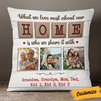 Personalized Family Home Scrabble Pillow NB306 95O57 thumb 1